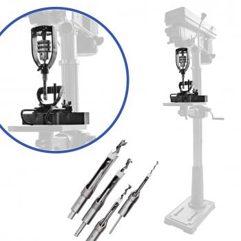 BAMATO attachment for mortise drill STM-65 incl. 4x mortise drills